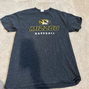 MIZ baseball tee